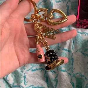 Juicy Couture Happy New Year handbag charm